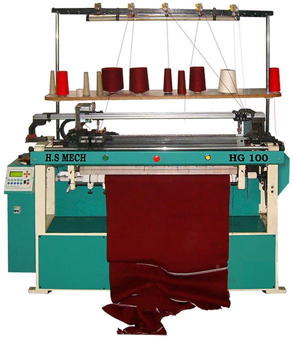 Flat Knitting Machine - Ach Ess Mechanical Works